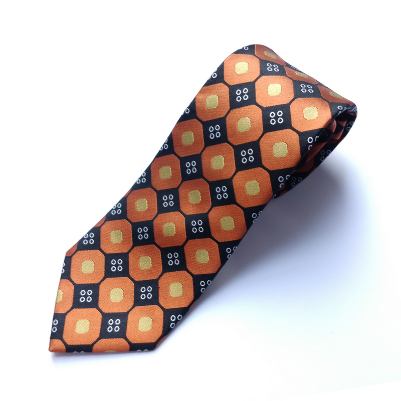 Dinsi Okondor Silk Necktie - Carielle design