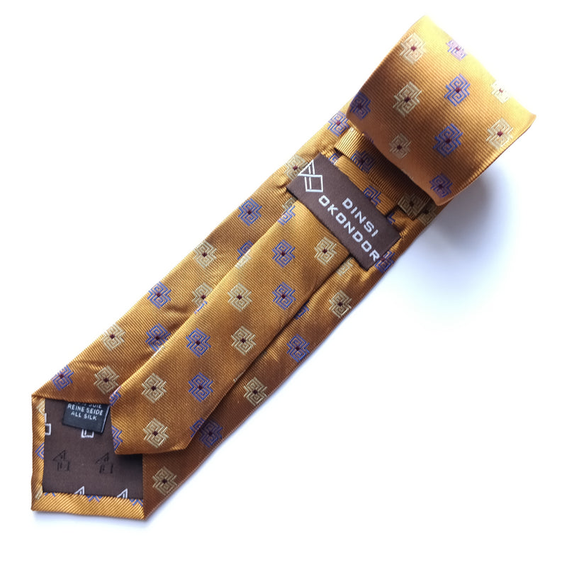 Dinsi Okondor Silk Necktie - Dandi design