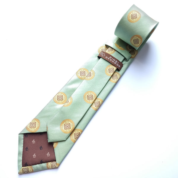 Dinsi Okondor Silk Necktie - Obindo design