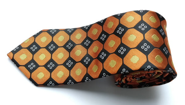 Dinsi Okondor Silk Necktie - Carielle design