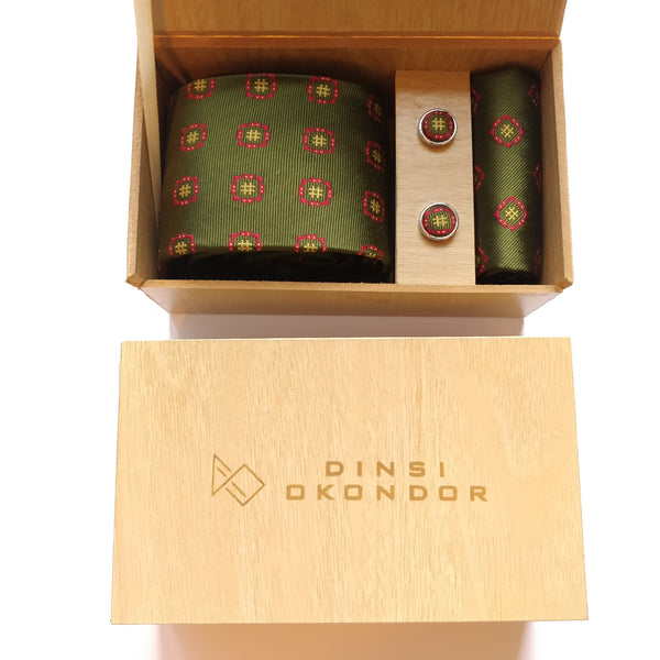 Dinsi Okondor Necktie Set - Nyambi design