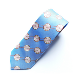 Dinsi Okondor Silk Necktie - Kindou design