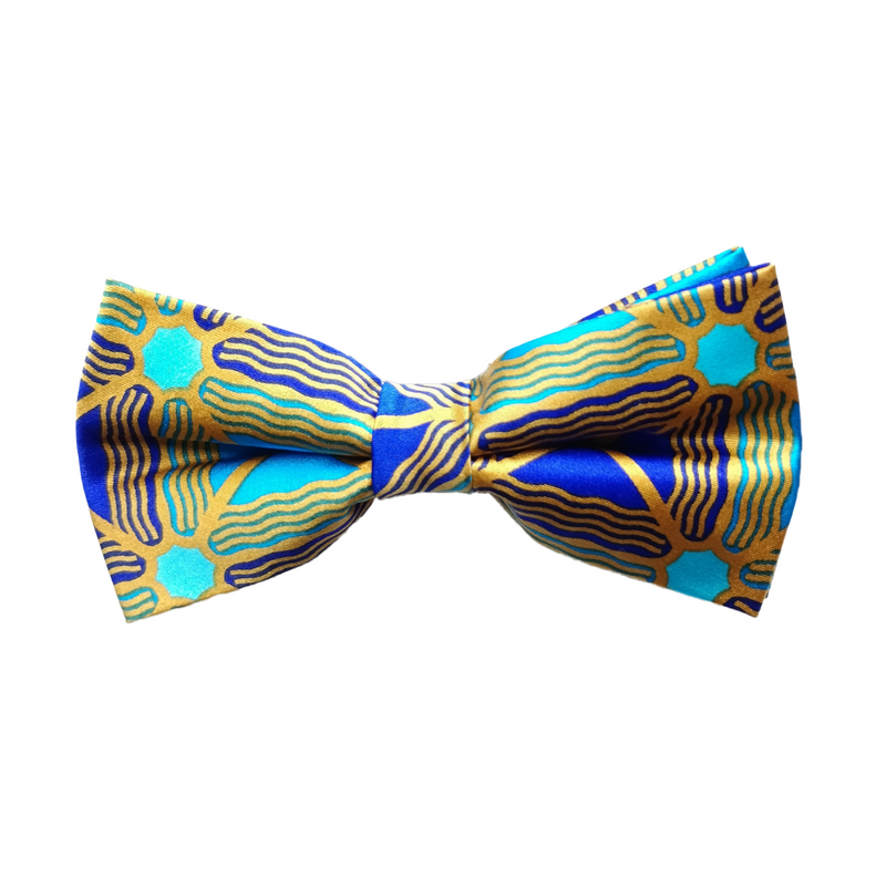 Dinsi Okondor Silk Bow Tie - Squaro design